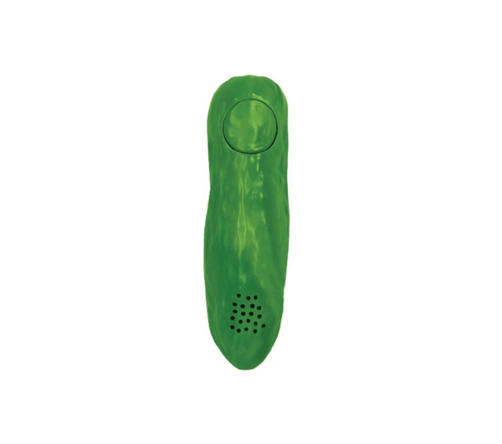 A pickle that yodels.